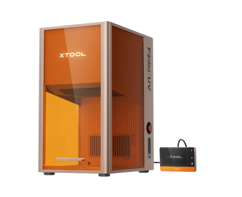 xTool F2 Ultra UV laser engraving machine product shot on white background